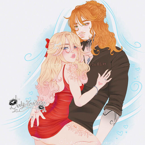 @ladyrosexoxo & @thebluestmoon